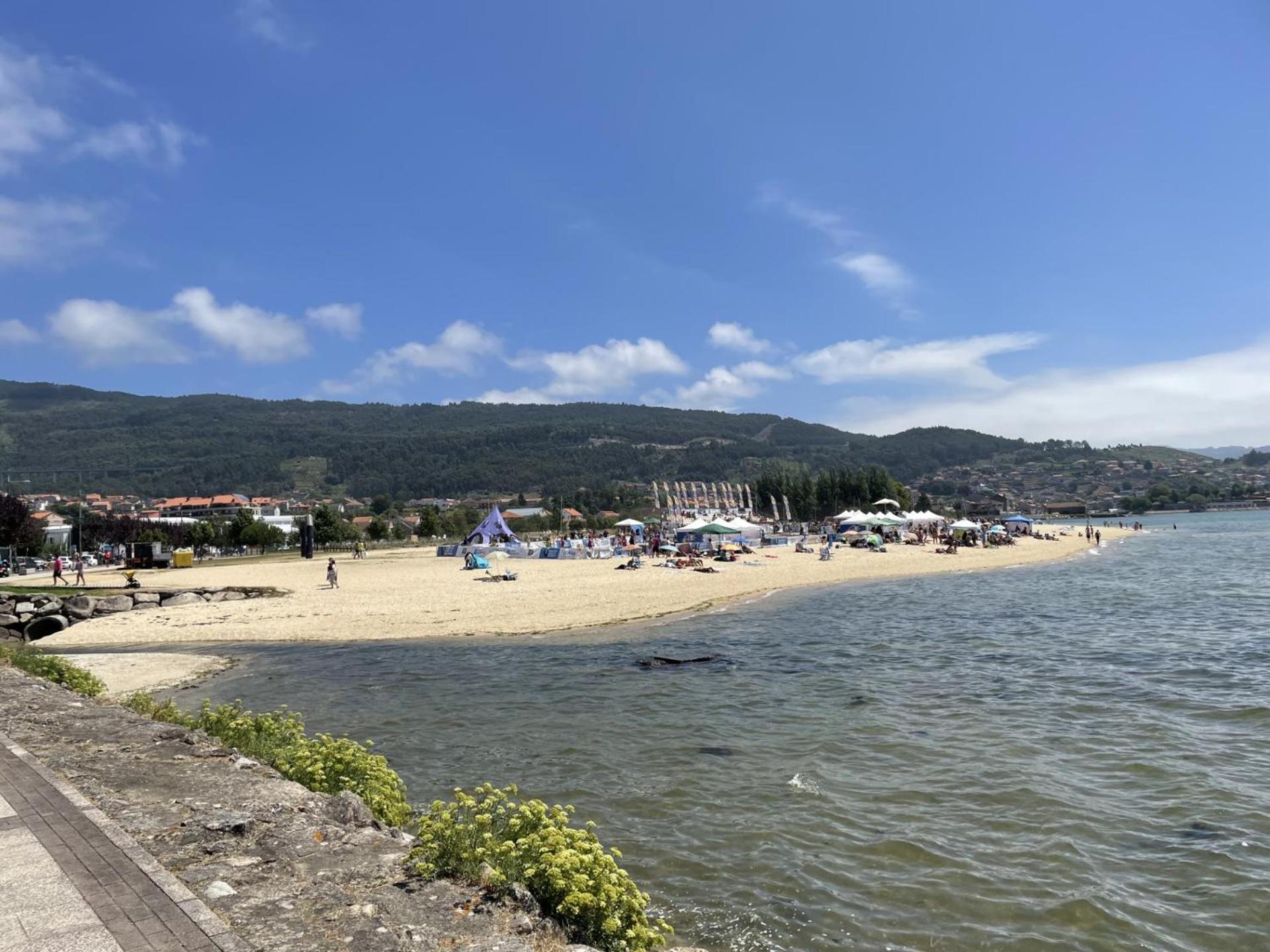 Moaña Atico Deluxe Muy Cerca De La Playa, Parking Gratis 아파트 외부 사진